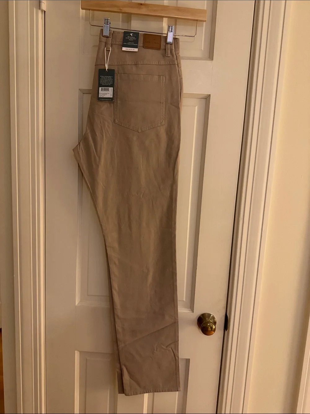 35x34 Genteal Carob Billings Five-Pocket Pant